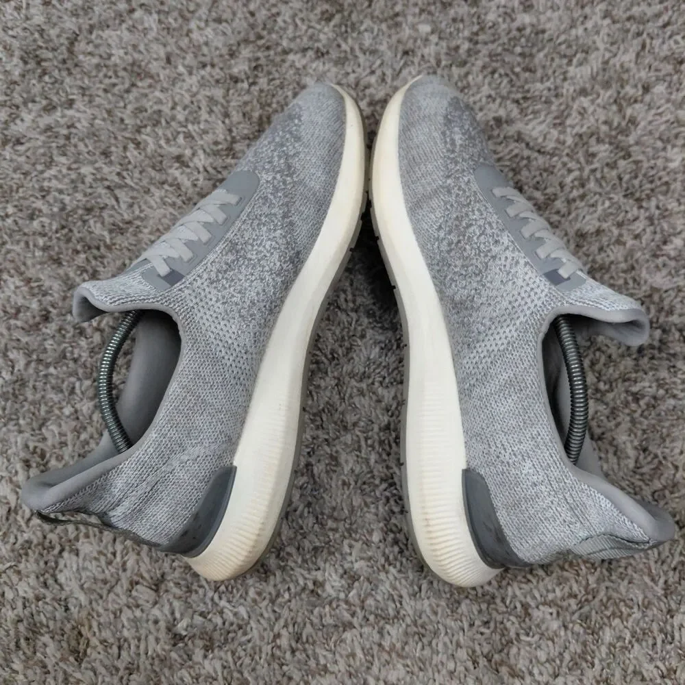 Peter Millar Hyperlight Apollo Knit Slip On Shoes MA22EF11 Mens 12 Grey Sneakers